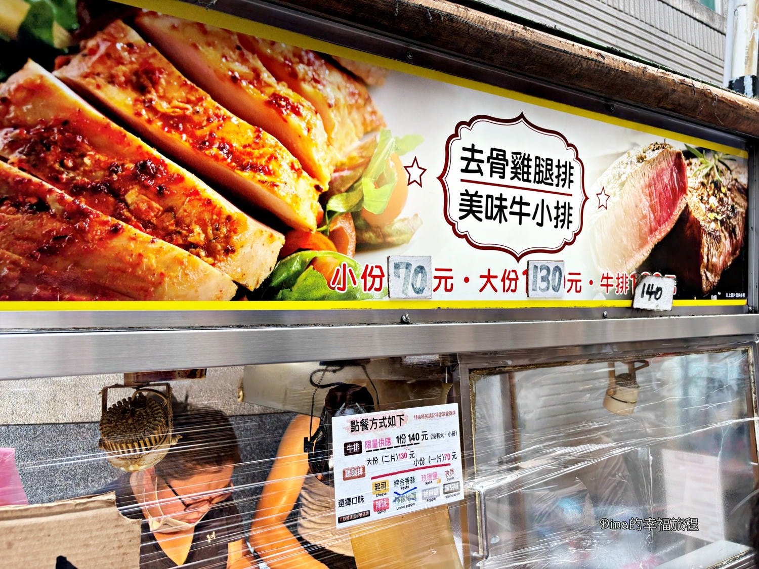 【桃園美食】中原夜市 扯厚腿。限量開賣香煎雞腿排、美味牛小排。巷弄排隊高CP值秒殺美食小吃