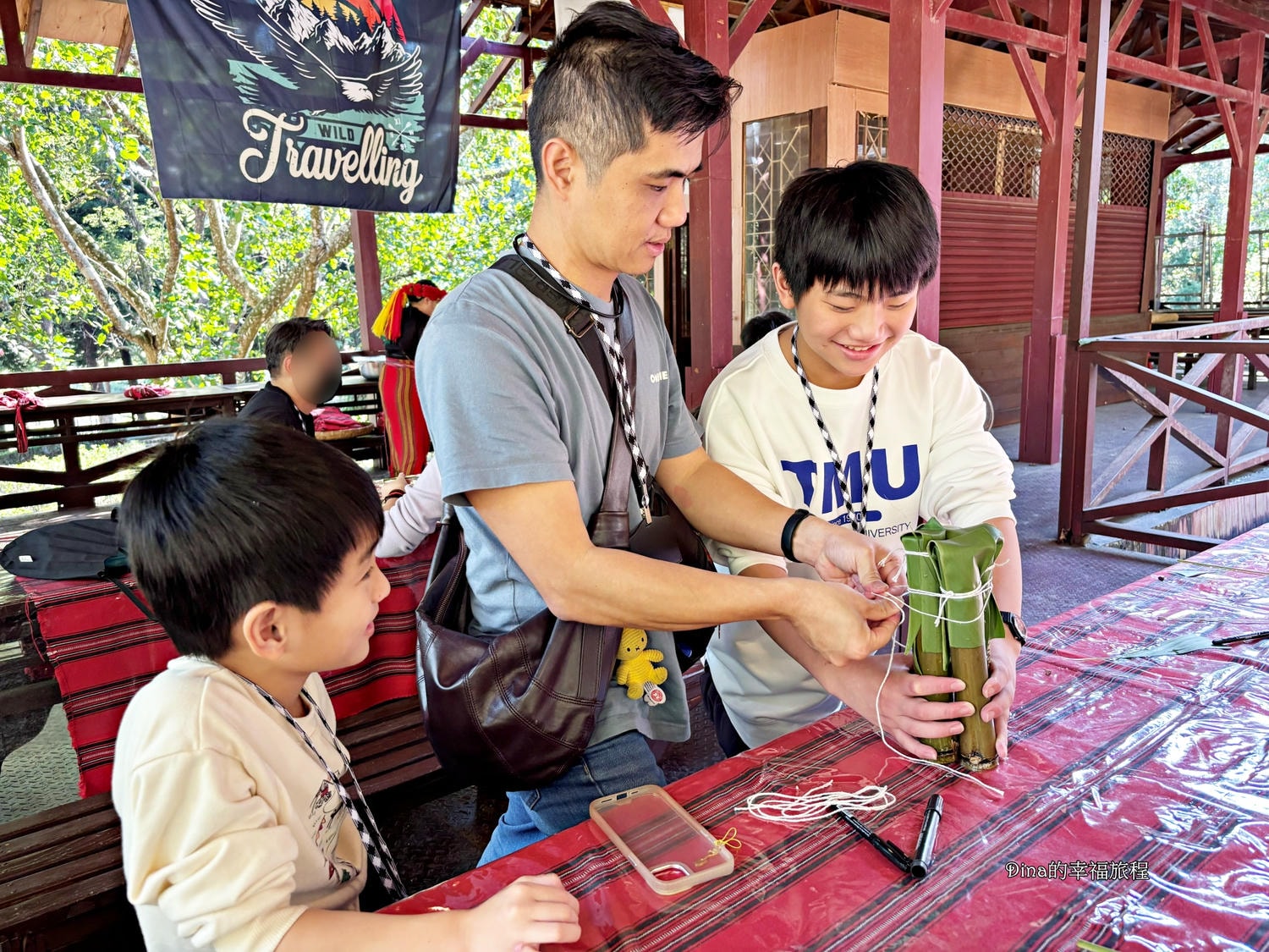 【南投住宿】泰雅渡假村。和孩子一起體驗泰雅族文化、親近大自然/營火晚會烤綿花糖/泡溫泉/高空挑戰體驗/勇士二日遊