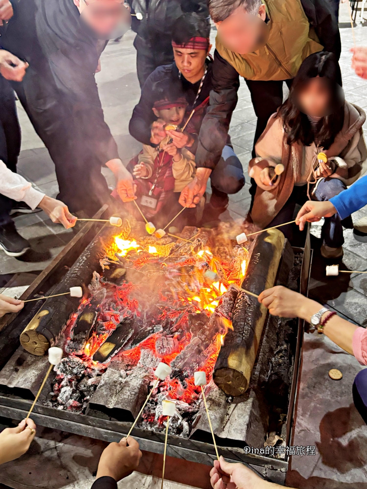 【南投住宿】泰雅渡假村。和孩子一起體驗泰雅族文化、親近大自然/營火晚會烤綿花糖/泡溫泉/高空挑戰體驗/勇士二日遊